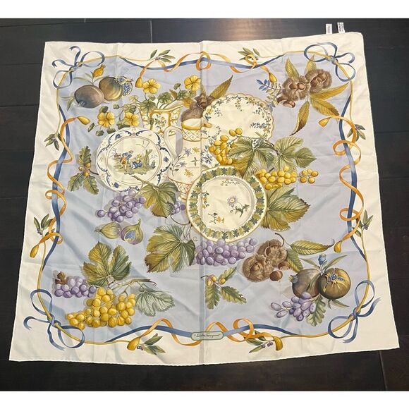 Salvatore Ferragamo Silk Scarf - Picture 1 of 5